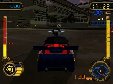 Hot Wheels - Velocity X screen shot game playing